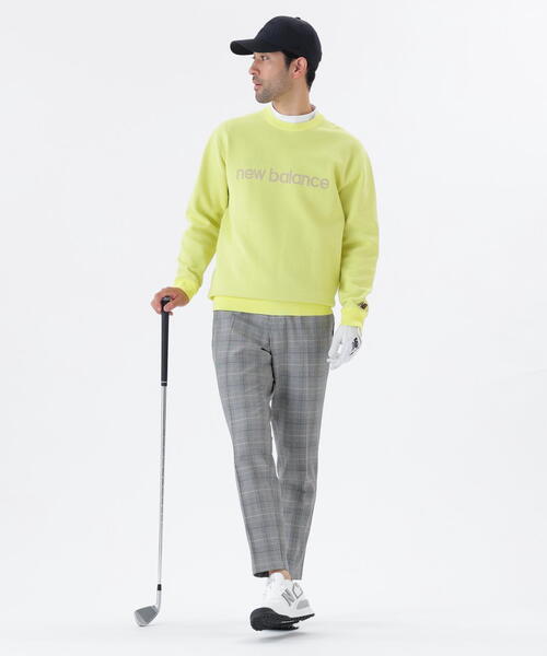 セール】【new balance golf】メッシュ クルーネック ニット プル