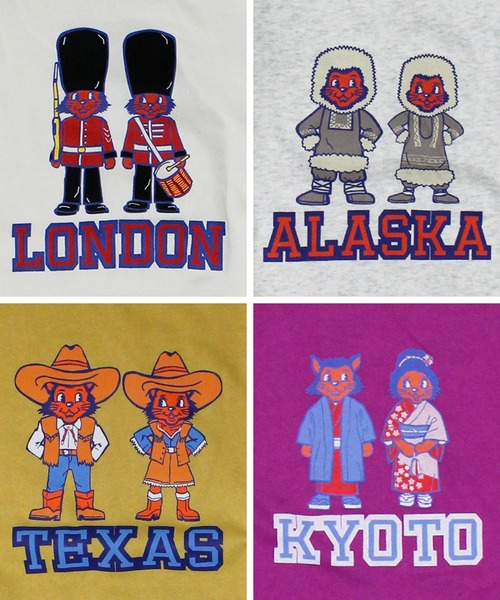 Life Support Products（ライフサポートプロダクツ）の「裏毛シティプリントトレーナー（スウェット・キッズ・バイオレット/ブルー/オフホワイト/マスタード/チャコール/ホワイト系その他・80/90/95/100/110/120/130/140/150）」の15枚目の写真