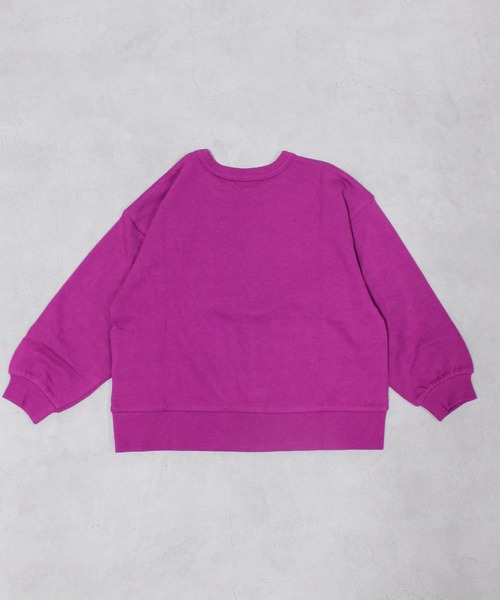 Life Support Products（ライフサポートプロダクツ）の「裏毛シティプリントトレーナー（スウェット・キッズ・バイオレット/ブルー/オフホワイト/マスタード/チャコール/ホワイト系その他・80/90/95/100/110/120/130/140/150）」の9枚目の写真