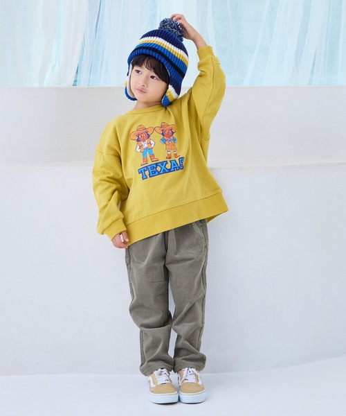 Life Support Products（ライフサポートプロダクツ）の「裏毛シティプリントトレーナー（スウェット・キッズ・バイオレット/ブルー/オフホワイト/マスタード/チャコール/ホワイト系その他・80/90/95/100/110/120/130/140/150）」の19枚目の写真