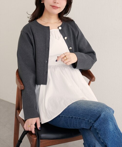 natural couture（ナチュラルクチュール）の「マルチWAYカシュクールリボンブラウス（シャツ/ブラウス・レディース・ボルドー/ブラウン/ブラック/オフホワイト・FREE）」の11枚目の写真