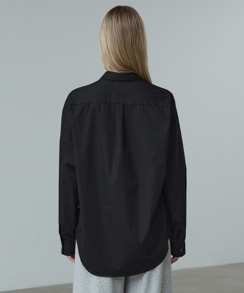 CALLNE（カルネ）の「【CALLNE】Basic Regular Collar Shirt/ベーシックレギュラーカラーシャツ（シャツ/ブラウス・メンズ・ホワイト/ライトブルー/ブラック・L/M）」の8枚目の写真