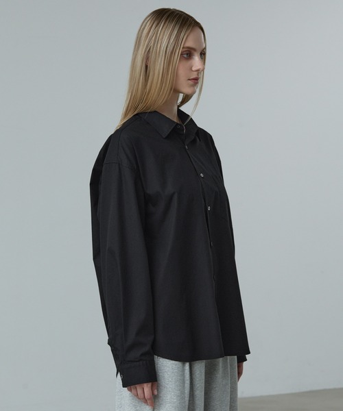 CALLNE（カルネ）の「【CALLNE】Basic Regular Collar Shirt/ベーシックレギュラーカラーシャツ（シャツ/ブラウス・メンズ・ホワイト/ライトブルー/ブラック・L/M）」の10枚目の写真