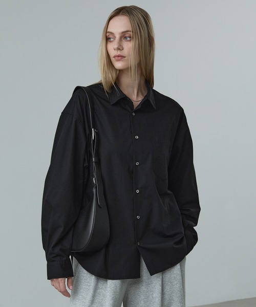 CALLNE（カルネ）の「【CALLNE】Basic Regular Collar Shirt/ベーシックレギュラーカラーシャツ（シャツ/ブラウス・メンズ・ホワイト/ライトブルー/ブラック・L/M）」の16枚目の写真