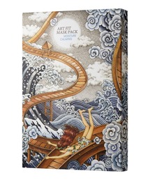 Rouge vif la cle（ルージュヴィフラクレ）の「【FIT YOUR SKIN/フィットユアスキン】アートフィットブライトパック5枚入り/パック/化粧品/アート/塗り絵【WEB限定】（パック/フェイスマスク）」