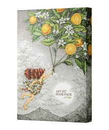 Rouge vif la cle（ルージュヴィフラクレ）の「【FIT YOUR SKIN/フィットユアスキン】アートフィットブライトパック5枚入り/パック/化粧品/アート/塗り絵【WEB限定】（パック/フェイスマスク）」