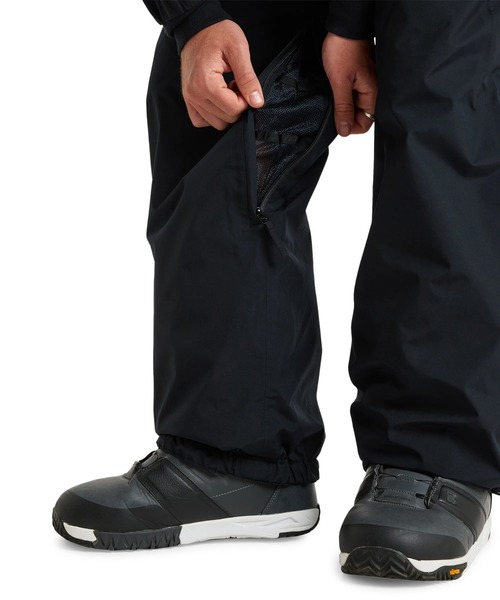 Quiksilver(クイックシルバー)の「HIGH ALTITUDE GORE-TEX PT/クイックシルバーゴアテックススキースノーボードウェア(ジャケット)(その他パンツ・メンズ・ブラック・SMALL/LARGE/X-LARGE)」の7枚目の写真