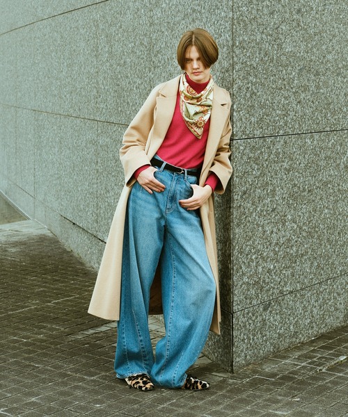 allureville（アルアバイル）の「カシミヤビーバーコート（チェスターコート・レディース・ベージュ/ブラック/カーキ・1/2）」の21枚目の写真