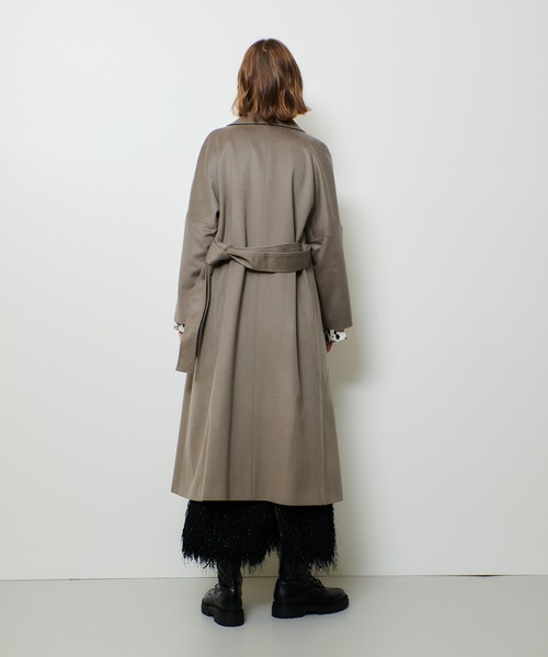 カシミヤビーバーコート（チェスターコート）｜allureville