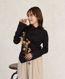 Thevon | 【Mayu企画】2wayラメタートルニットプルオーバー(ニット/セーター)