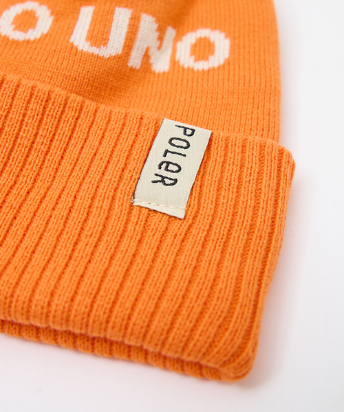 POLeR（ポーラー）の「【POLER / ポーラー】POM BEANIE / ポン ビーニー /ユニセックス（ニットキャップ/ビーニー・メンズ・ブラック/オレンジ/ネイビー・フリー）」の17枚目の写真