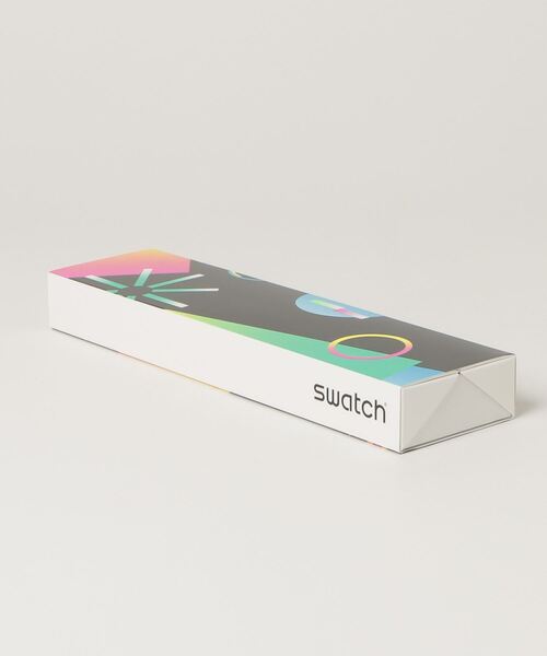 SWATCH(スウォッチ)の「SWATCH NEON SIGNAL FLAG(アナログ腕時計・レディース・ブラック・FREE)」の7枚目の写真