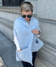 JENNE（ジェンヌ）の「綿あめニットマフラー（マフラー）」