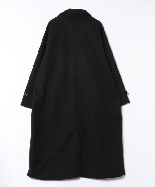 VIBGYOR(ヴィブジョー)の「フェイクメルトンルーズステンコート(CN)(ステンカラーコート・メンズ・ベージュ/チャコールグレー/ブラック・X-LARGE/LARGE/MEDIUM)」の5枚目の写真
