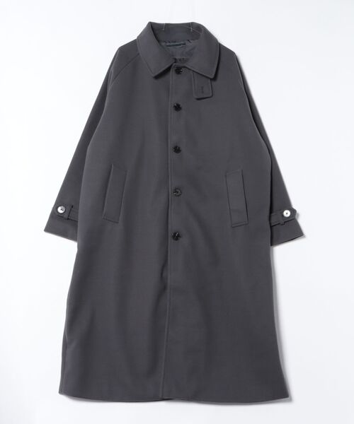 VIBGYOR(ヴィブジョー)の「フェイクメルトンルーズステンコート(CN)(ステンカラーコート・メンズ・ベージュ/チャコールグレー/ブラック・X-LARGE/LARGE/MEDIUM)」の11枚目の写真