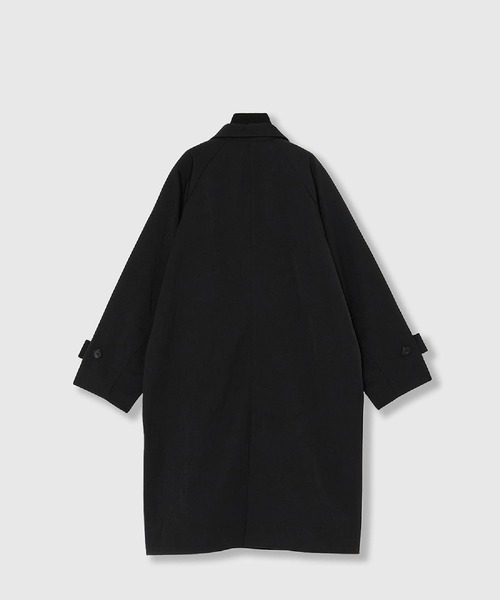 THINGS THAT MATTER(シングス ザット マター)の「HEAVY NYLON LONG COAT / ヘビーナイロン ロング コート(ナイロンジャケット・レディース・ブラック・FREE)」の2枚目の写真