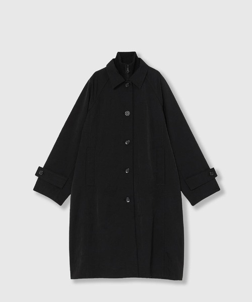 セール】HEAVY NYLON LONG COAT / ヘビーナイロン ロング コート