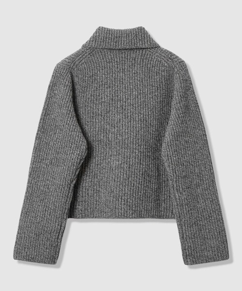 カラーミックスボクシージャケットカーディガン（カーディガン/ボレロ