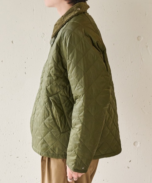 Barbour(バブアー)の「【Barbour】barbour os transport quilted jacket / MQU1796(その他アウター・メンズ・オリーブ/ブラック・38/40)」の8枚目の写真