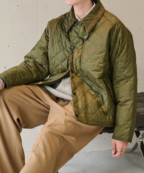 Barbour(バブアー)の「【Barbour】barbour os transport quilted jacket / MQU1796(その他アウター・メンズ・オリーブ/ブラック・38/40)」の5枚目の写真