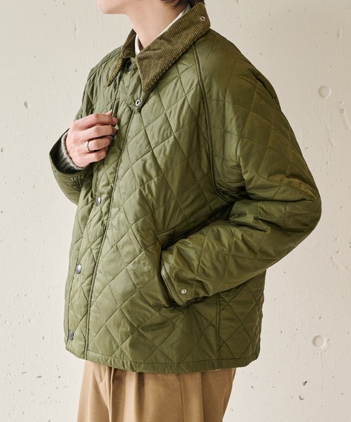 Barbour(バブアー)の「【Barbour】barbour os transport quilted jacket / MQU1796(その他アウター・メンズ・オリーブ/ブラック・38/40)」の7枚目の写真