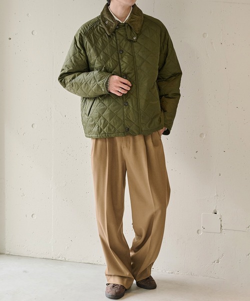Barbour(バブアー)の「【Barbour】barbour os transport quilted jacket / MQU1796(その他アウター・メンズ・オリーブ/ブラック・38/40)」の10枚目の写真