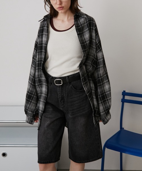 Auntie Rosa Holiday（アンティローザホリデー）の「スクエアバックルベーシックベルト（ベルト・レディース・ブラック・FREE）」の3枚目の写真