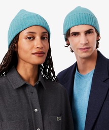 LACOSTE(ラコステ)の「フレンチメイドエッセンシャルビーニー(ニットキャップ/ビーニー)」