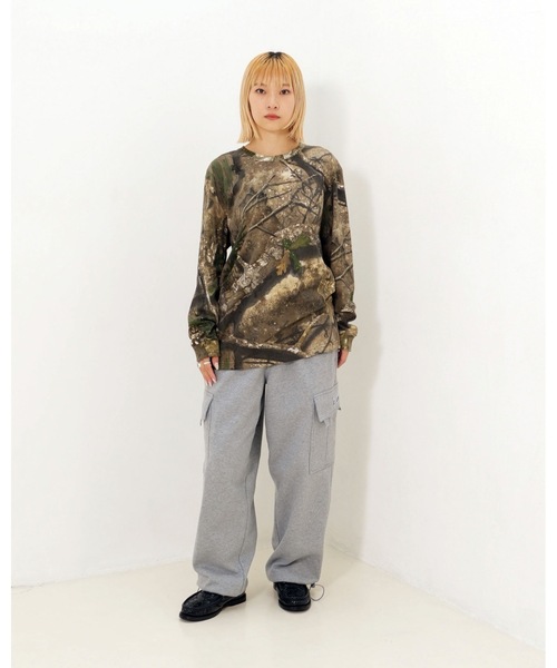 セール】【Code Five/コードファイブ】Realtree camo Long Sleeve T