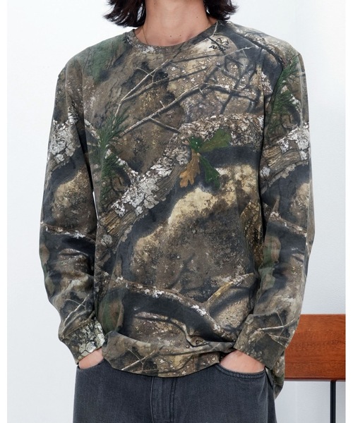Stars Stripes（スターズストライプス）の「【Code Five/コードファイブ】Realtree camo Long Sleeve T-Shirt/リアルツリーカモ 長袖Tシャツ ロンT 迷彩 カモフラージュ アウトドア ハンティング ミリタリー ストリートアメカジ（Tシャツ/カットソー・メンズ・リアルツリーカモ・SMALL/MEDIUM/LARGE/X-LARGE）」の12枚目の写真