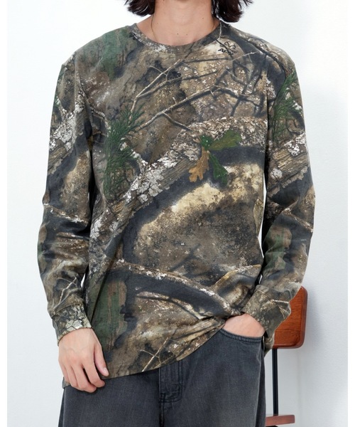 Stars Stripes（スターズストライプス）の「【Code Five/コードファイブ】Realtree camo Long Sleeve T-Shirt/リアルツリーカモ 長袖Tシャツ ロンT 迷彩 カモフラージュ アウトドア ハンティング ミリタリー ストリートアメカジ（Tシャツ/カットソー・メンズ・リアルツリーカモ・SMALL/MEDIUM/LARGE/X-LARGE）」の11枚目の写真