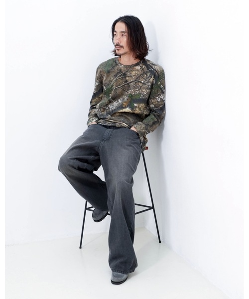 Stars Stripes（スターズストライプス）の「【Code Five/コードファイブ】Realtree camo Long Sleeve T-Shirt/リアルツリーカモ 長袖Tシャツ ロンT 迷彩 カモフラージュ アウトドア ハンティング ミリタリー ストリートアメカジ（Tシャツ/カットソー・メンズ・リアルツリーカモ・SMALL/MEDIUM/LARGE/X-LARGE）」の7枚目の写真