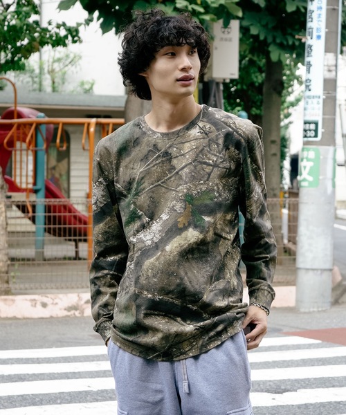 Stars Stripes（スターズストライプス）の「【Code Five/コードファイブ】Realtree camo Long Sleeve T-Shirt/リアルツリーカモ 長袖Tシャツ ロンT 迷彩 カモフラージュ アウトドア ハンティング ミリタリー ストリートアメカジ（Tシャツ/カットソー・メンズ・リアルツリーカモ・SMALL/MEDIUM/LARGE/X-LARGE）」の16枚目の写真