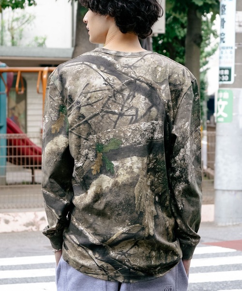 セール】【Code Five/コードファイブ】Realtree camo Long Sleeve T