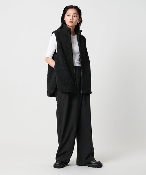 MARW UNITED ARROWS＞ボア ジップ ベスト（ベスト）｜MARW UNITED