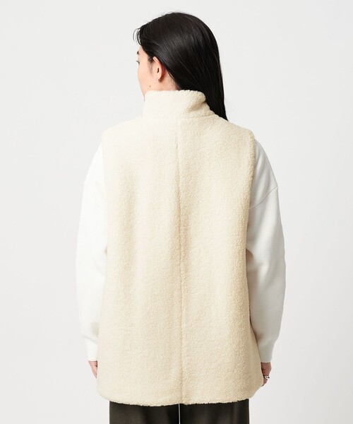 MARW UNITED ARROWS(マルゥ ユナイテッドアローズ)の「<MARW UNITED ARROWS>ボア ジップ ベスト(ベスト・レディース・オフホワイト/ブラック・FREE)」の13枚目の写真