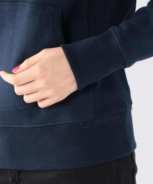 coen(コーエン)の「CVC起毛ハイネックパーカー◆(パーカー・レディース・ホワイト/ネイビー/ライトブルー・MEDIUM/LARGE)」の8枚目の写真