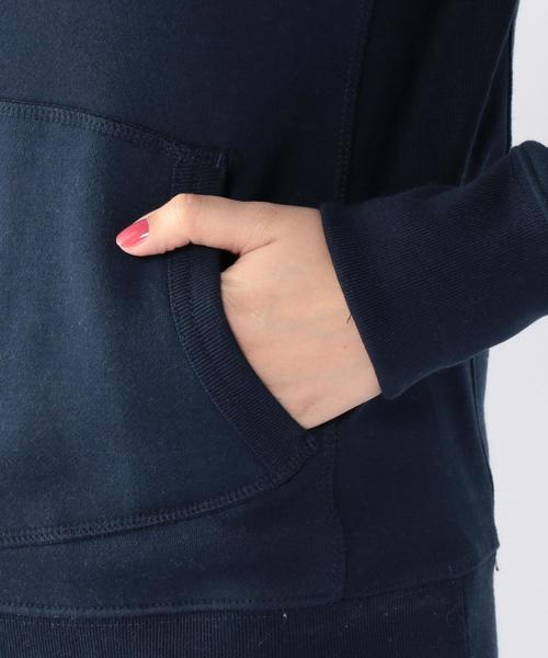 coen(コーエン)の「CVC起毛ハイネックパーカー◆(パーカー・レディース・ホワイト/ネイビー/ライトブルー・MEDIUM/LARGE)」の9枚目の写真