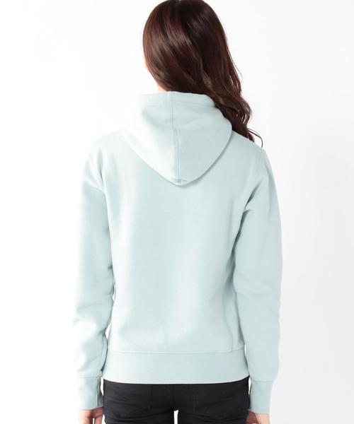 coen(コーエン)の「CVC起毛ハイネックパーカー◆(パーカー・レディース・ホワイト/ネイビー/ライトブルー・MEDIUM/LARGE)」の14枚目の写真