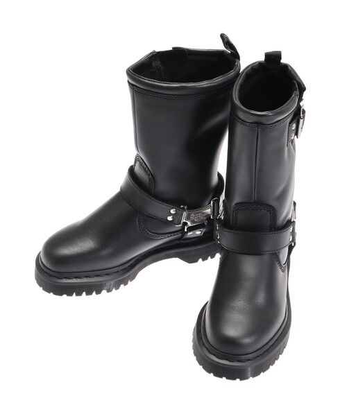 EVRIS（エヴリス）の「【Dr.Martens】ANISTONE HI（ブーツ・レディース・ブラック・MEDIUM/LARGE）」の2枚目の写真