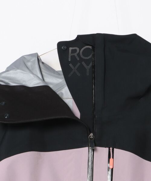 ROXY(ロキシー)の「GORE-TEX LUNALITE 3L/ロキシーゴアテックススキースノーボードウェア(ジャケット)(マウンテンパーカー・レディース・ライラック・MEDIUM/LARGE)」の10枚目の写真