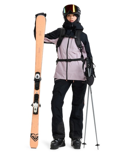 ROXY(ロキシー)の「GORE-TEX LUNALITE 3L/ロキシーゴアテックススキースノーボードウェア(ジャケット)(マウンテンパーカー・レディース・ライラック・MEDIUM/LARGE)」の5枚目の写真