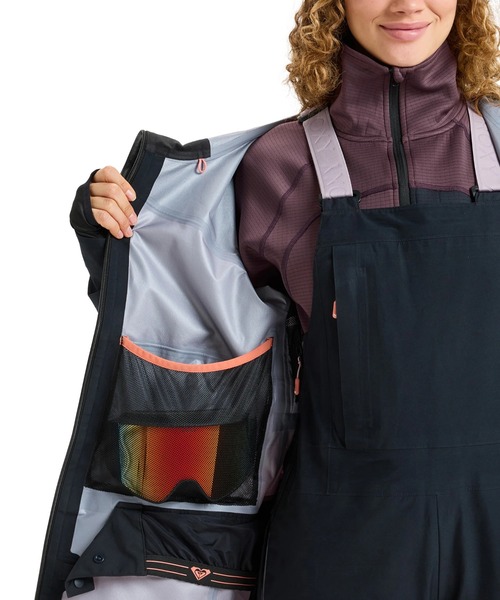 ROXY(ロキシー)の「GORE-TEX LUNALITE 3L/ロキシーゴアテックススキースノーボードウェア(ジャケット)(マウンテンパーカー・レディース・ライラック・MEDIUM/LARGE)」の6枚目の写真