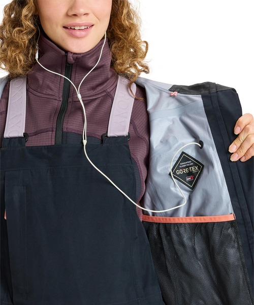 ROXY(ロキシー)の「GORE-TEX LUNALITE 3L/ロキシーゴアテックススキースノーボードウェア(ジャケット)(マウンテンパーカー・レディース・ライラック・MEDIUM/LARGE)」の7枚目の写真