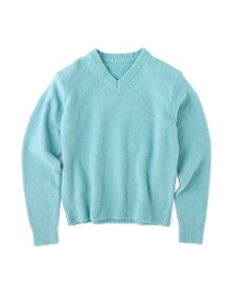M TO R（ムウトアール）の「MU BRUSHED V NECK PUD PULLOVER KNIT（ニット/セーター）」