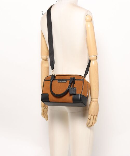 COLE HAAN（コールハーン）の「ビバリー スモール サッチェル womens（ハンドバッグ・レディース・ブラウン・OSFA）」の8枚目の写真