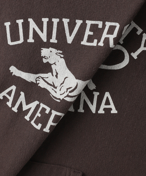 トップス AMERICANA tiger college HOODIE PULLOVER AMERICANA/アメリカーナ】tiger college HOODIE PULLOVER