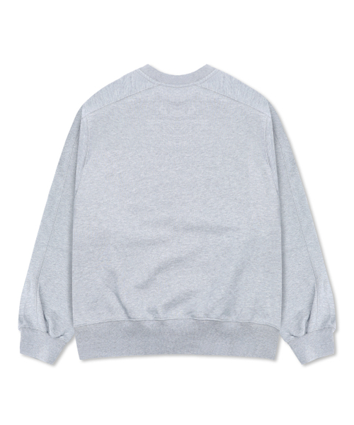 GLACK(グラック)の「GT160 バギスオーバーサイズスウェットシャツ (GRAY)(スウェット・レディース・その他・LARGE/MEDIUM)」の11枚目の写真