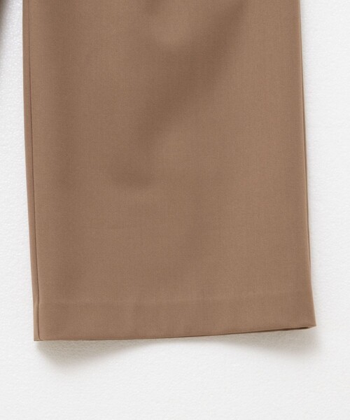 NOLLEY’S Sophi(ノーリーズソフィ)の「《セットアップ対応》ウォッシャブルウール混ツイルハイウエストワイドパンツ(その他パンツ・レディース・キャメル/グレー・34/38/36)」の18枚目の写真