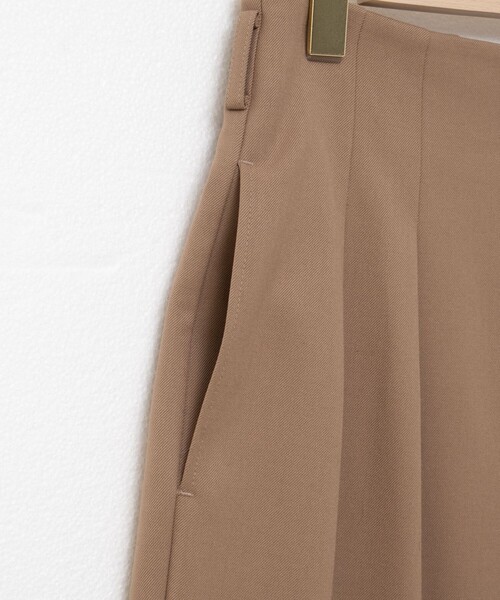 NOLLEY’S Sophi(ノーリーズソフィ)の「《セットアップ対応》ウォッシャブルウール混ツイルハイウエストワイドパンツ(その他パンツ・レディース・キャメル/グレー・34/38/36)」の19枚目の写真